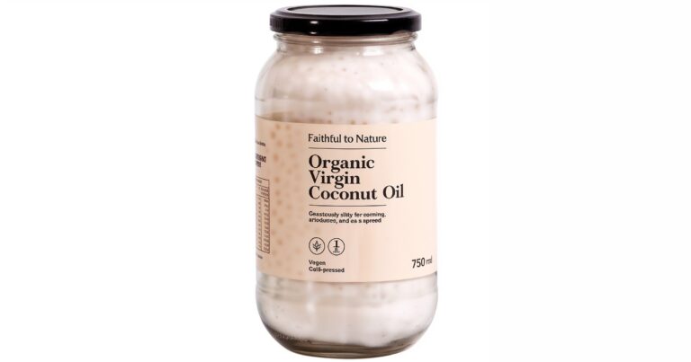 Faithful To Nature Organic Virgin Coconut Oil